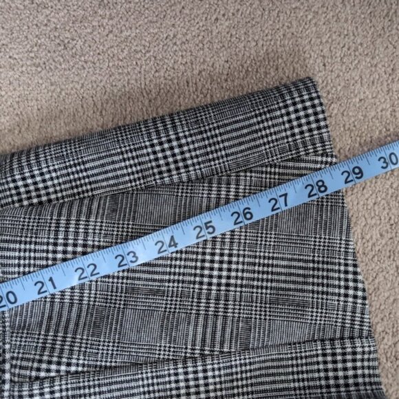 Denver Hayes Academia Preppy Oxford Ponte Knit Lady Like Plaid Blazer XXL - Picture 5 of 6